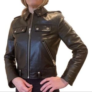 The Kooples Leather Moto Jacket *LIKE NEW*!!